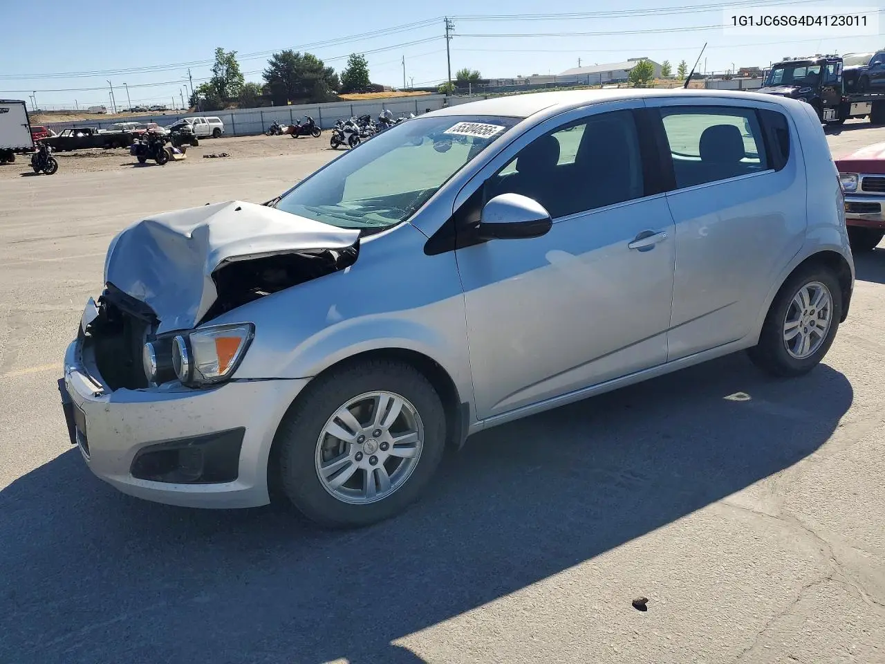 2013 Chevrolet Sonic Lt VIN: 1G1JC6SG4D4123011 Lot: 55304656