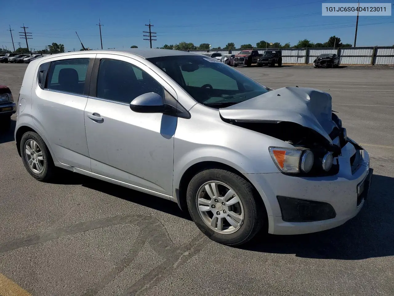 2013 Chevrolet Sonic Lt VIN: 1G1JC6SG4D4123011 Lot: 55304656