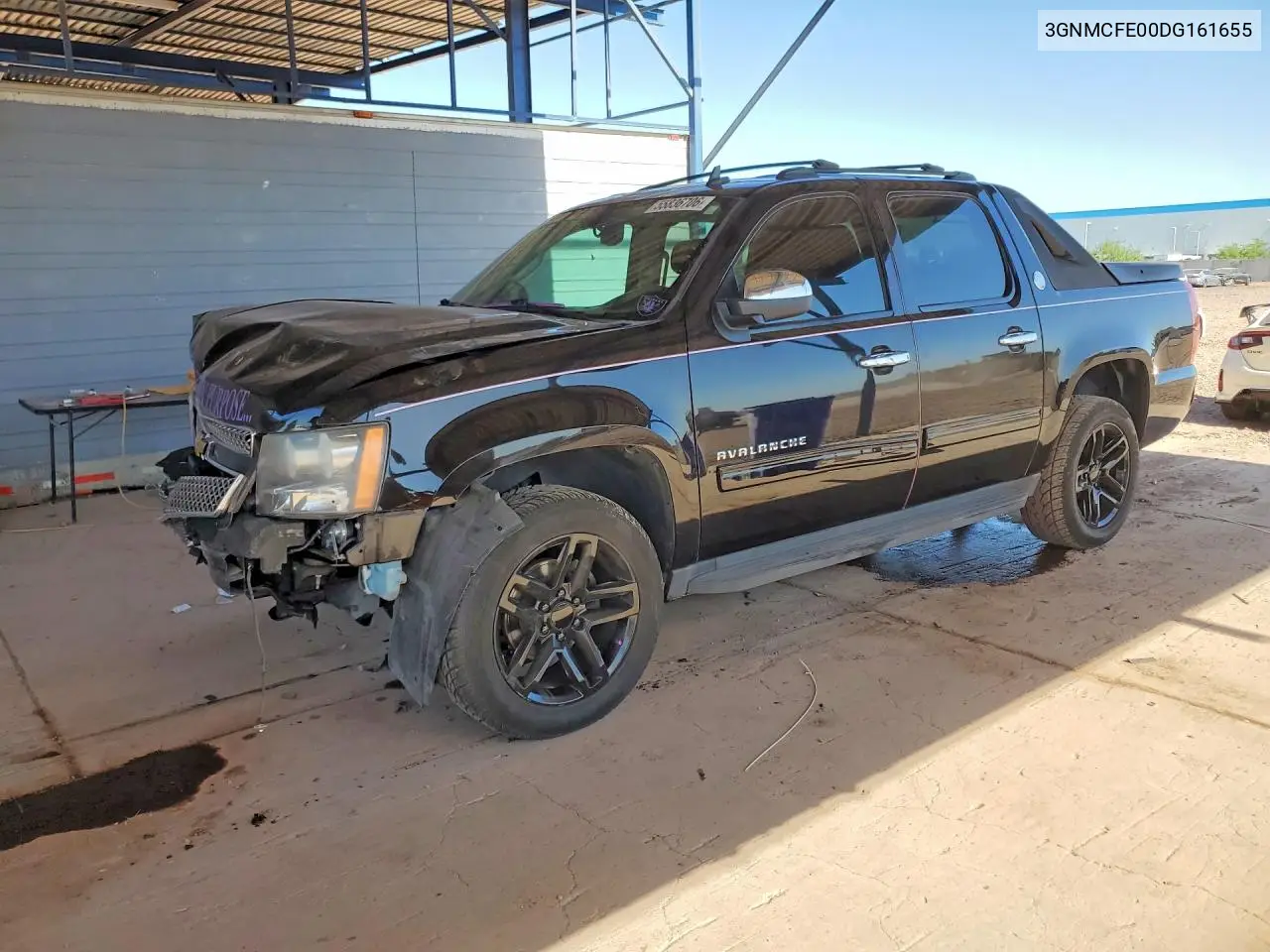 2013 Chevrolet Avalanche Lt VIN: 3GNMCFE00DG161655 Lot: 55836706