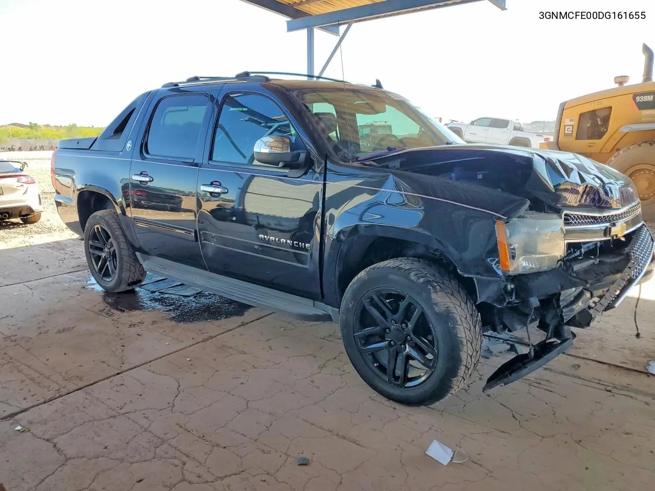 2013 Chevrolet Avalanche Lt VIN: 3GNMCFE00DG161655 Lot: 55836706