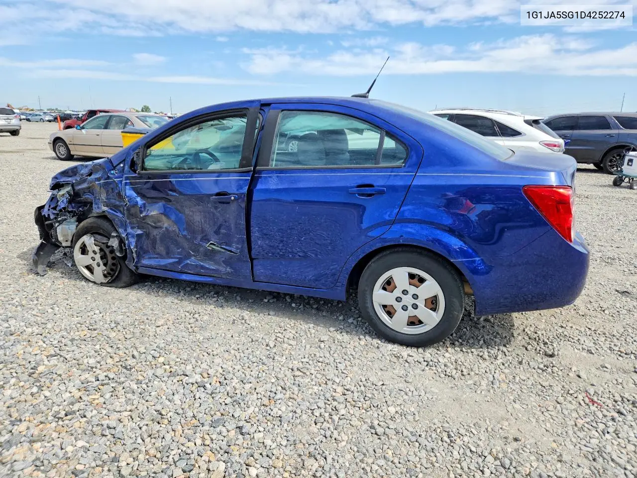 2013 Chevrolet Sonic Ls VIN: 1G1JA5SG1D4252274 Lot: 56128746