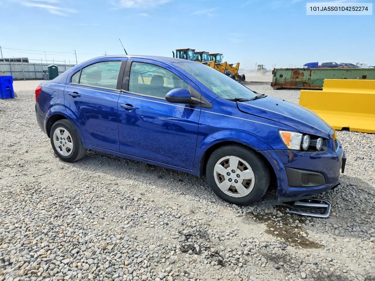 2013 Chevrolet Sonic Ls VIN: 1G1JA5SG1D4252274 Lot: 56128746