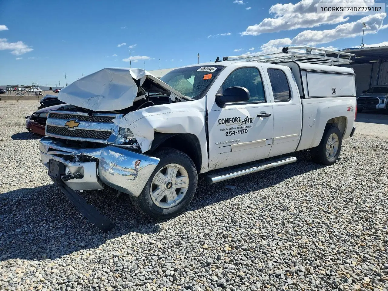 2013 Chevrolet Silverado K1500 Lt VIN: 1GCRKSE74DZ279182 Lot: 56849646