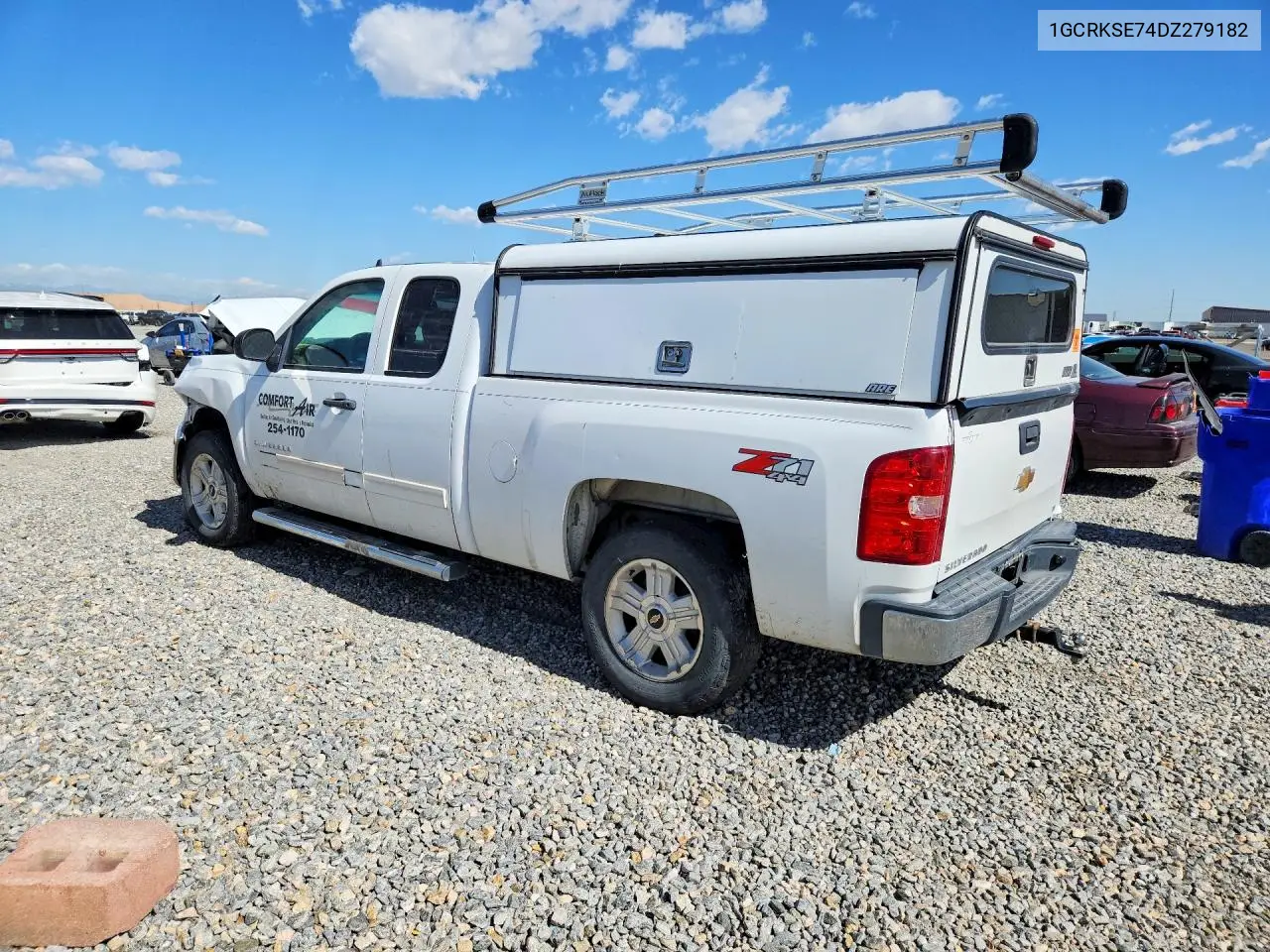 2013 Chevrolet Silverado K1500 Lt VIN: 1GCRKSE74DZ279182 Lot: 56849646