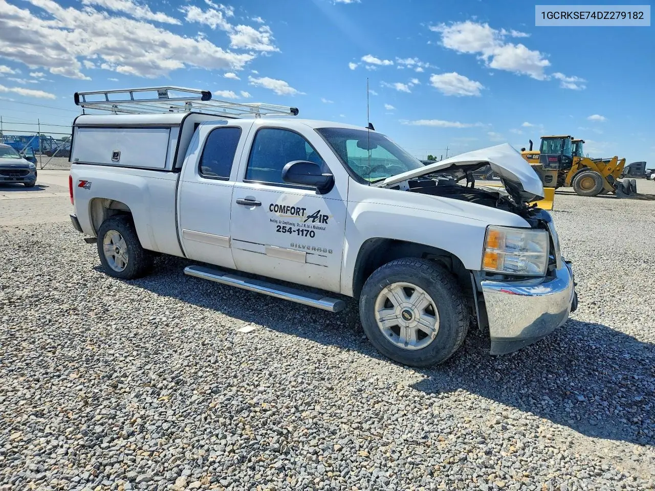 2013 Chevrolet Silverado K1500 Lt VIN: 1GCRKSE74DZ279182 Lot: 56849646