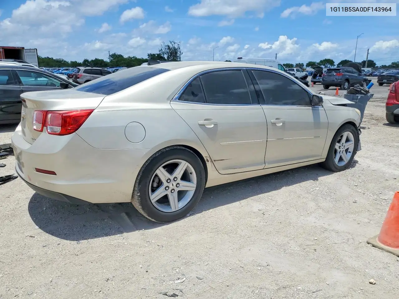 2013 Chevrolet Malibu Ls VIN: 1G11B5SA0DF143964 Lot: 56978546