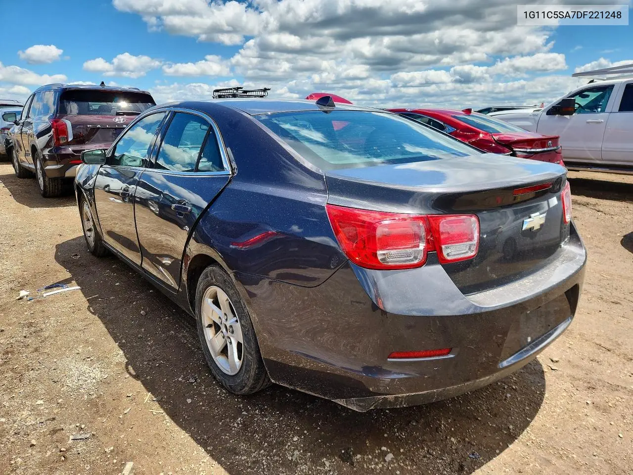 2013 Chevrolet Malibu 1Lt VIN: 1G11C5SA7DF221248 Lot: 57237226