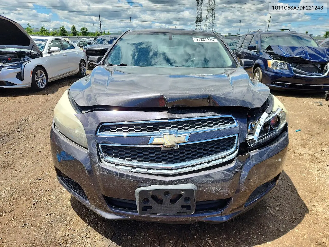 2013 Chevrolet Malibu 1Lt VIN: 1G11C5SA7DF221248 Lot: 57237226