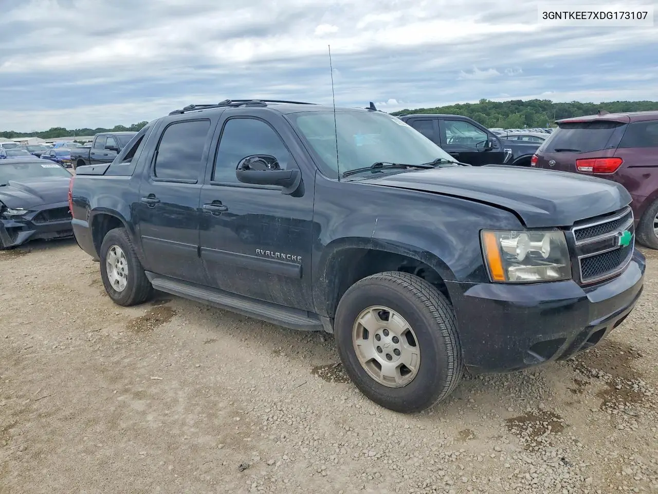 2013 Chevrolet Avalanche Ls VIN: 3GNTKEE7XDG173107 Lot: 57553716