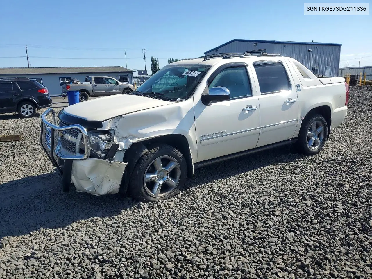 2013 Chevrolet Avalanche Ltz VIN: 3GNTKGE73DG211336 Lot: 57612516