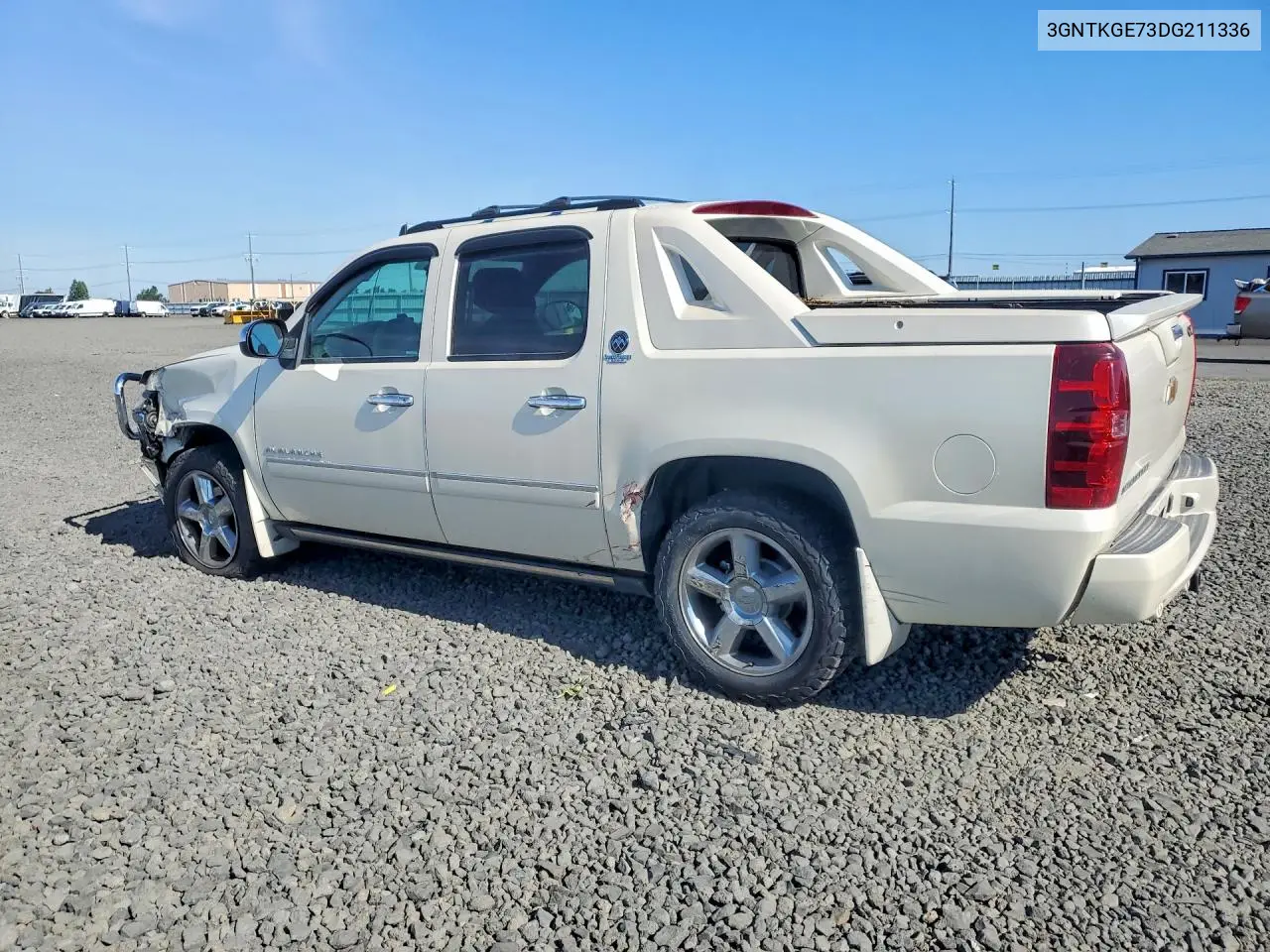 2013 Chevrolet Avalanche Ltz VIN: 3GNTKGE73DG211336 Lot: 57612516