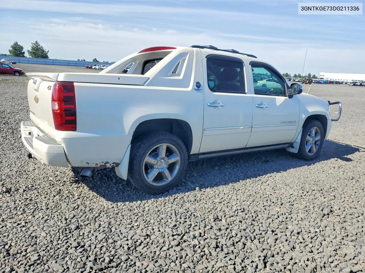 2013 Chevrolet Avalanche Ltz VIN: 3GNTKGE73DG211336 Lot: 57612516