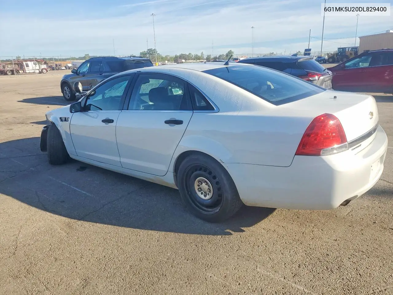 2013 Chevrolet Caprice Police VIN: 6G1MK5U20DL829400 Lot: 57673416