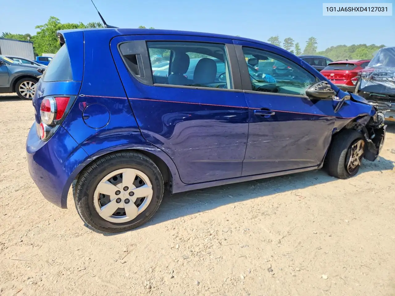 2013 Chevrolet Sonic Ls VIN: 1G1JA6SHXD4127031 Lot: 57729516