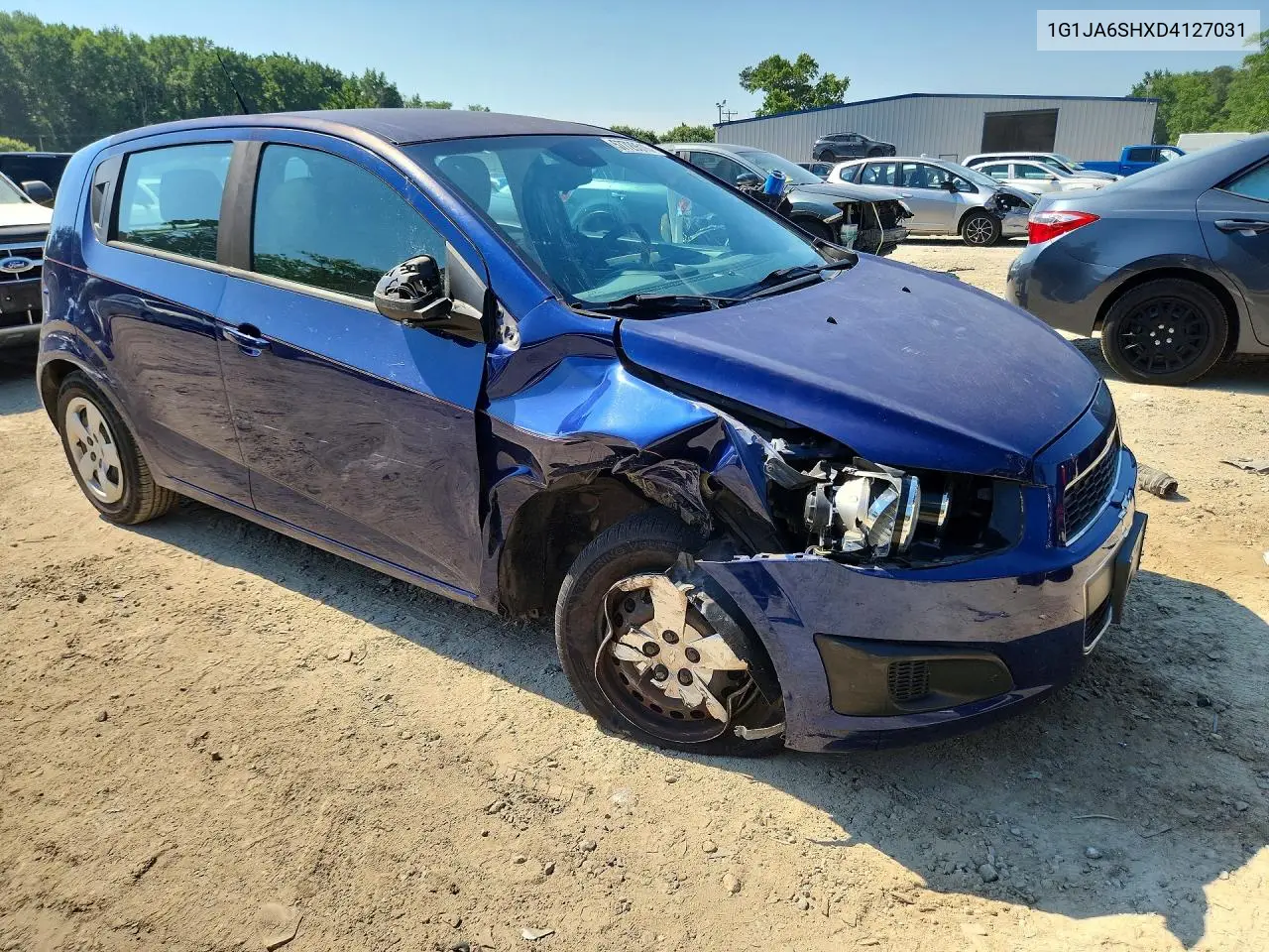 2013 Chevrolet Sonic Ls VIN: 1G1JA6SHXD4127031 Lot: 57729516