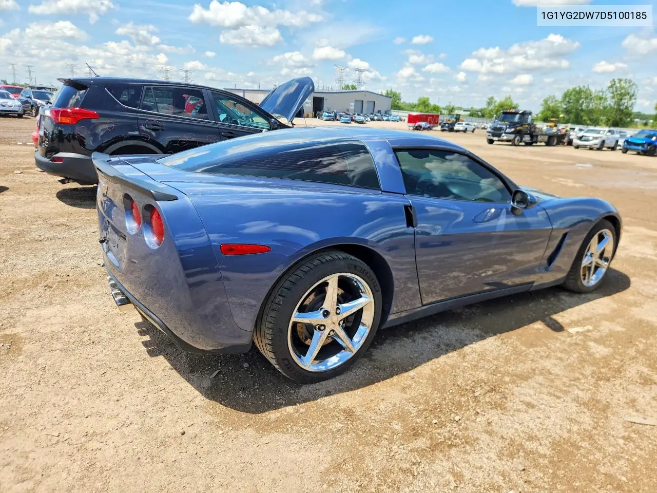 2013 Chevrolet Corvette VIN: 1G1YG2DW7D5100185 Lot: 58095536