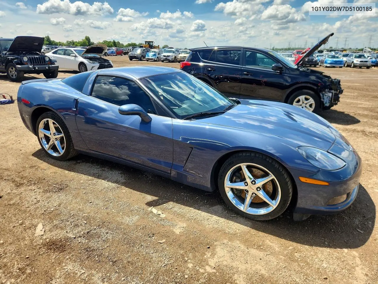 2013 Chevrolet Corvette VIN: 1G1YG2DW7D5100185 Lot: 58095536