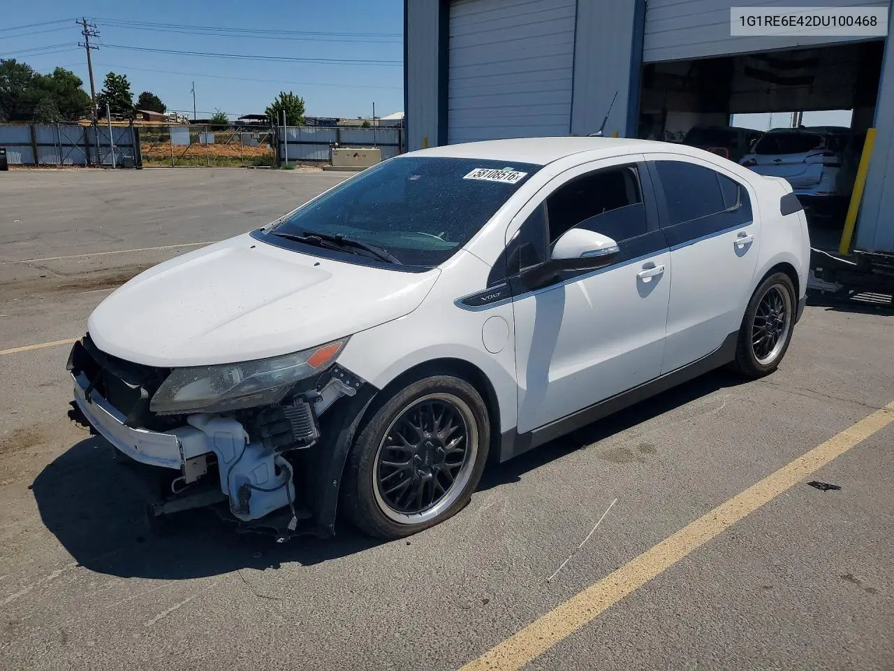 2013 Chevrolet Volt VIN: 1G1RE6E42DU100468 Lot: 58108516