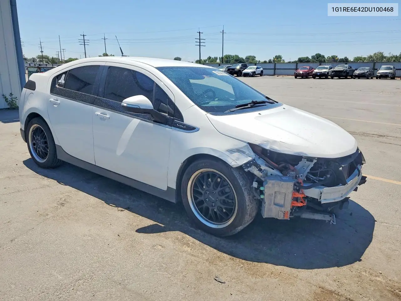 2013 Chevrolet Volt VIN: 1G1RE6E42DU100468 Lot: 58108516