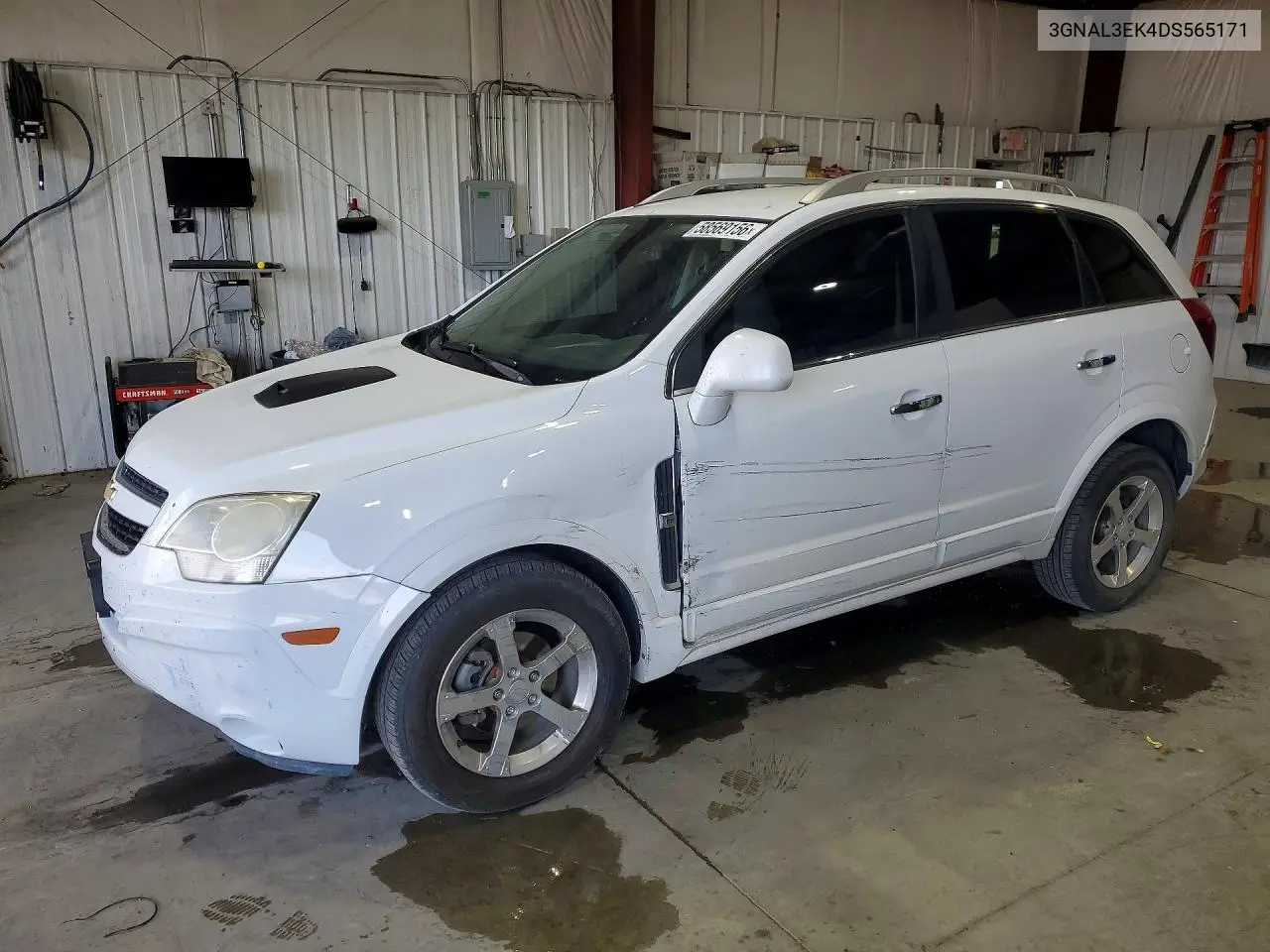 2013 Chevrolet Captiva Lt VIN: 3GNAL3EK4DS565171 Lot: 58569156