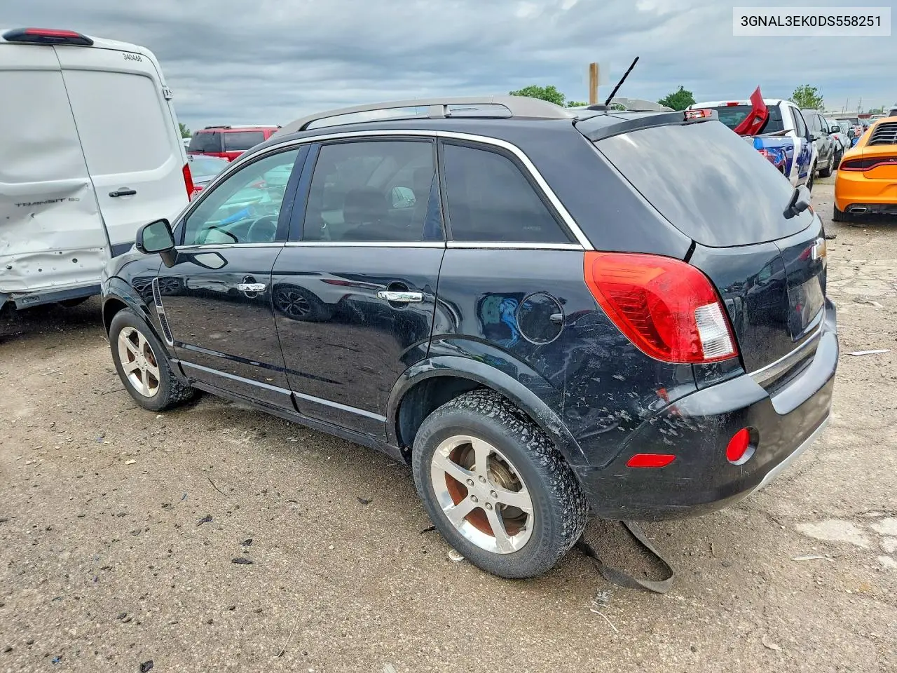 2013 Chevrolet Captiva Lt VIN: 3GNAL3EK0DS558251 Lot: 58602196