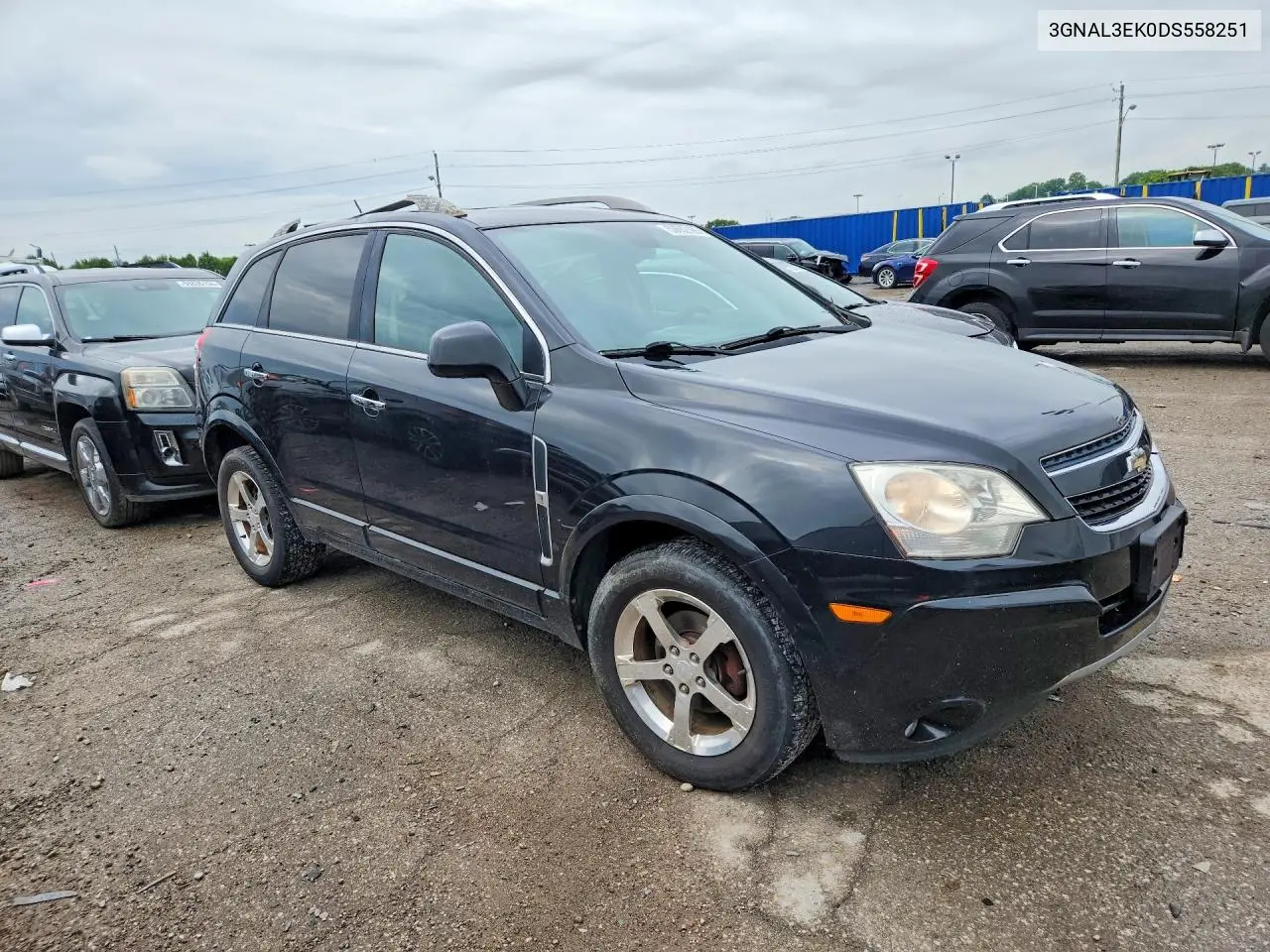 2013 Chevrolet Captiva Lt VIN: 3GNAL3EK0DS558251 Lot: 58602196