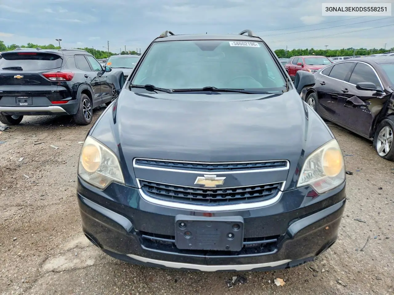 2013 Chevrolet Captiva Lt VIN: 3GNAL3EK0DS558251 Lot: 58602196
