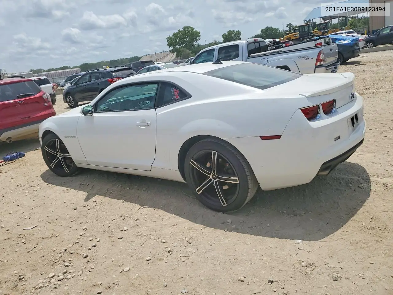 2013 Chevrolet Camaro 2Ls VIN: 2G1FA1E30D9123494 Lot: 58687686
