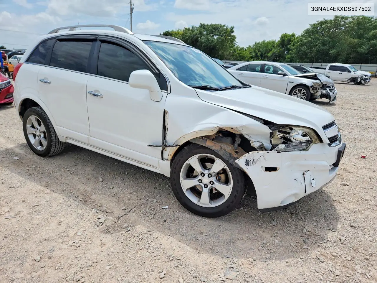 2013 Chevrolet Captiva Ltz VIN: 3GNAL4EKXDS597502 Lot: 58964356