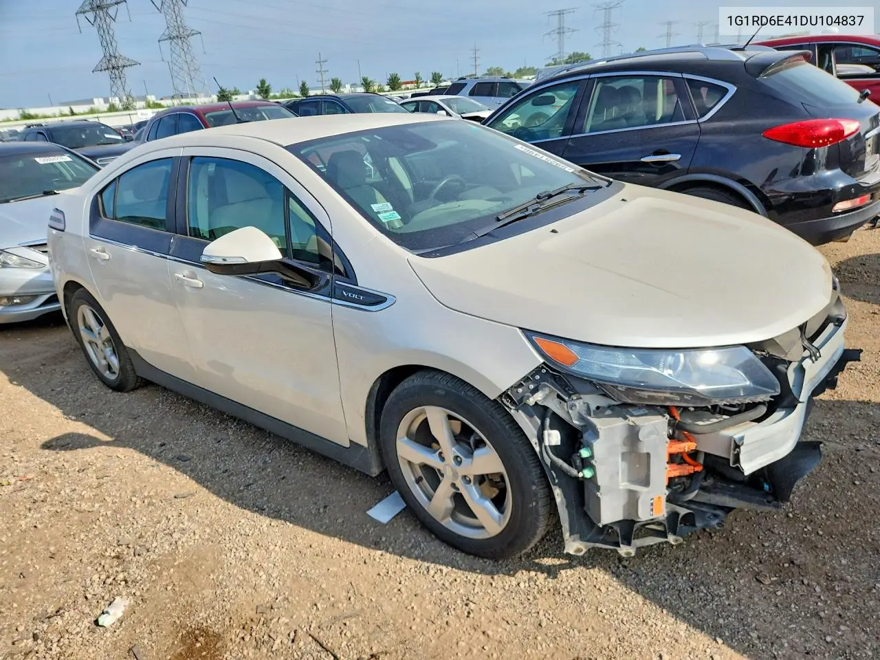 2013 Chevrolet Volt VIN: 1G1RD6E41DU104837 Lot: 59251496