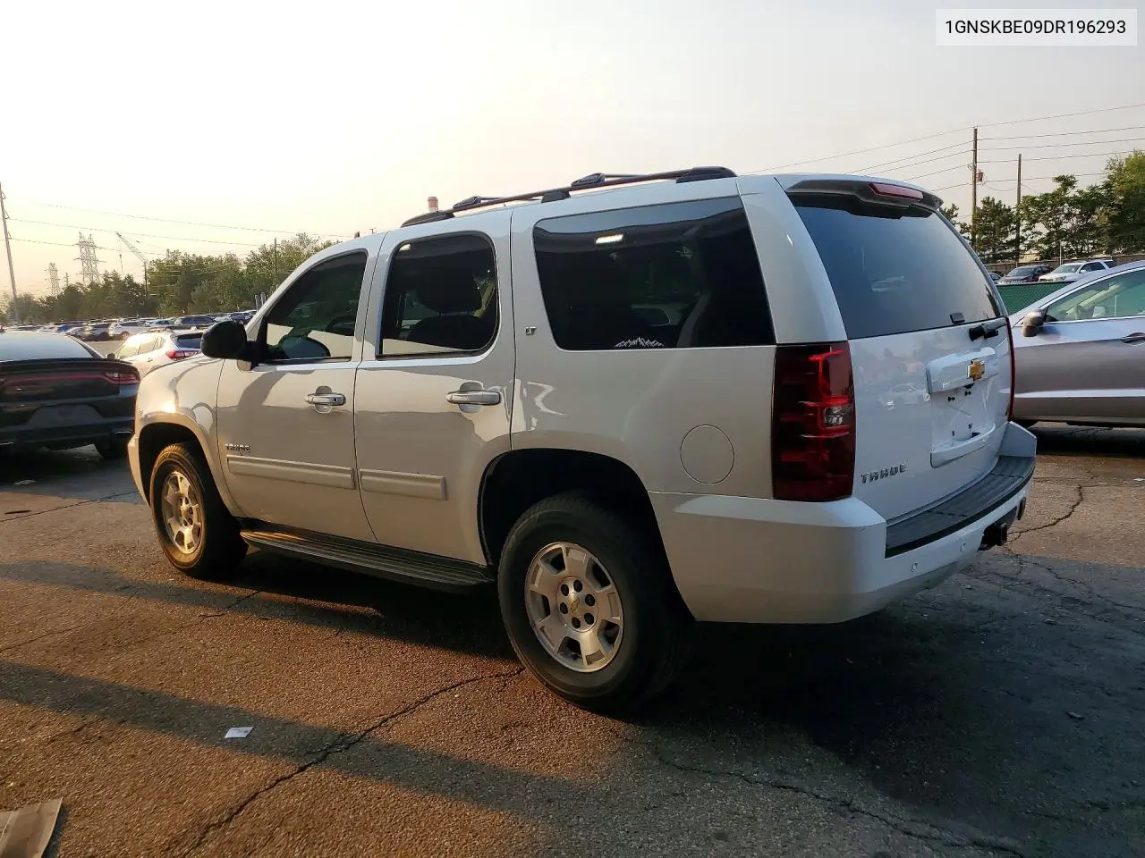 2013 Chevrolet Tahoe K1500 Lt VIN: 1GNSKBE09DR196293 Lot: 59783046
