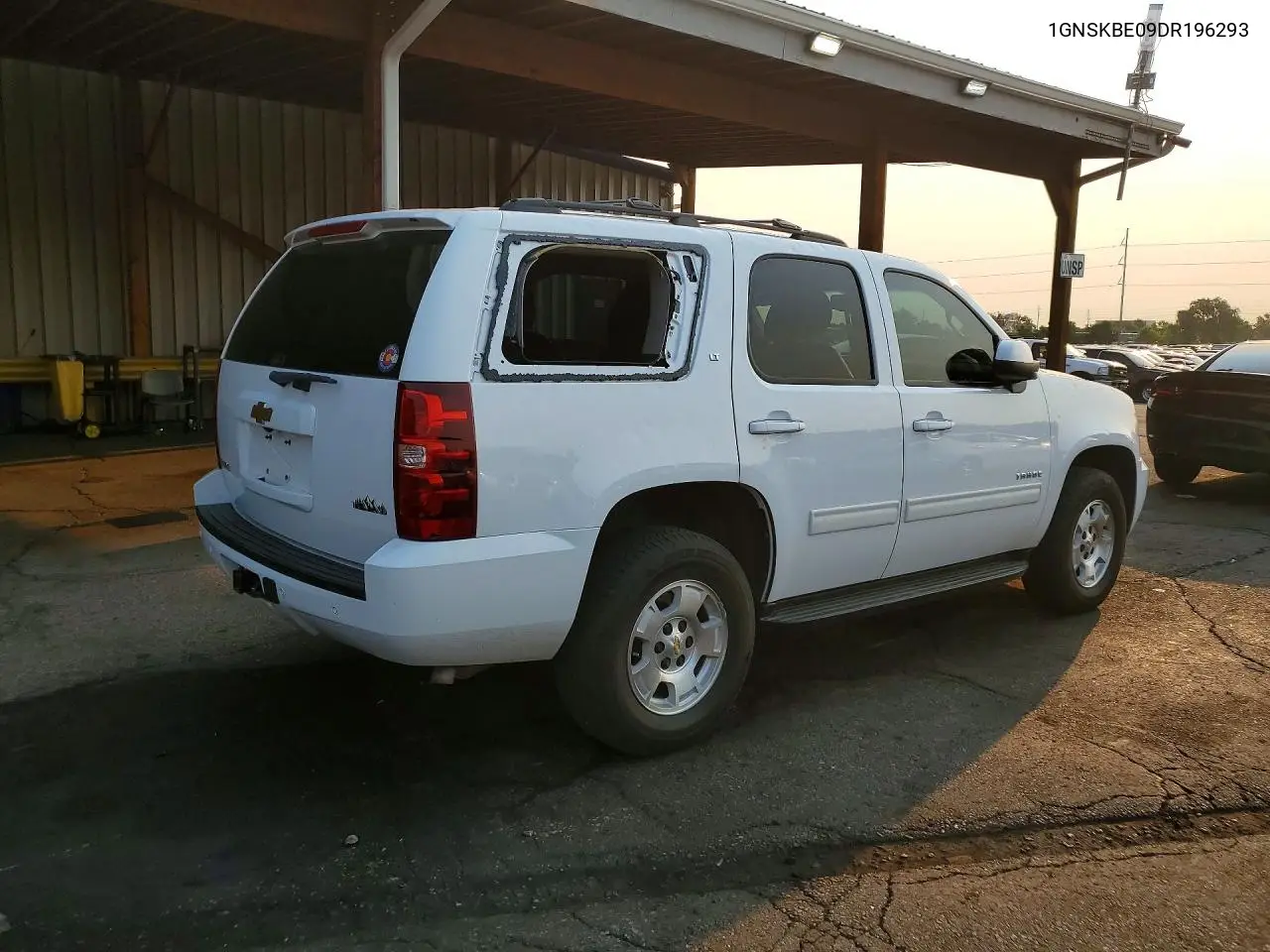 2013 Chevrolet Tahoe K1500 Lt VIN: 1GNSKBE09DR196293 Lot: 59783046