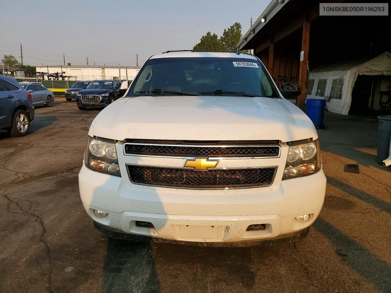 2013 Chevrolet Tahoe K1500 Lt VIN: 1GNSKBE09DR196293 Lot: 59783046