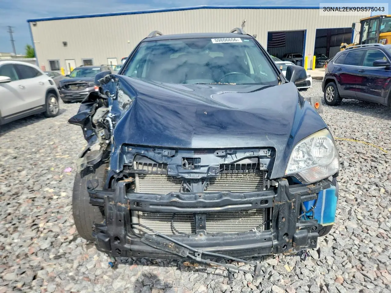 2013 Chevrolet Captiva Ls VIN: 3GNAL2EK9DS575043 Lot: 59806656