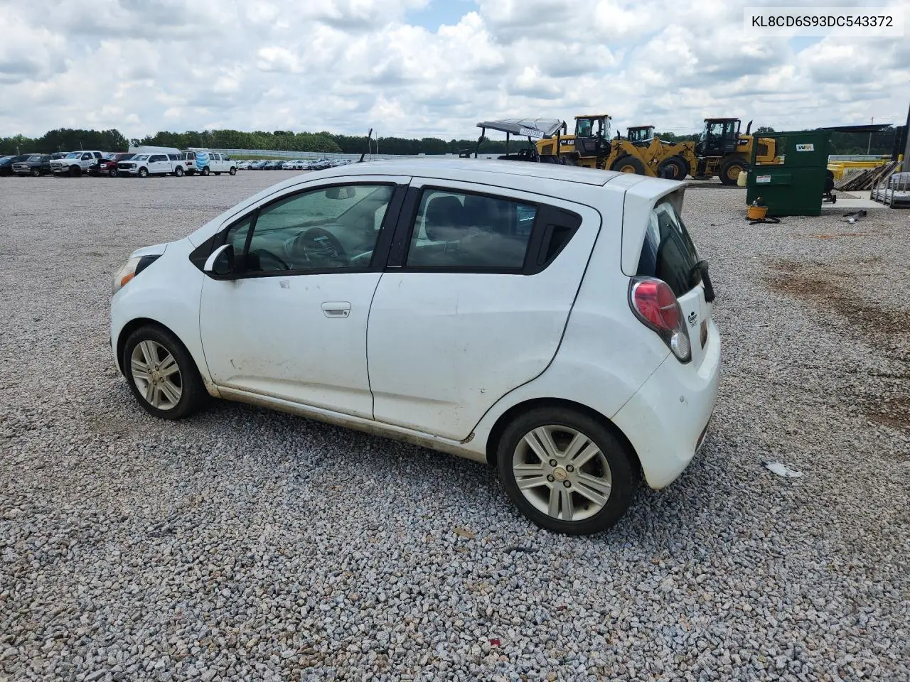 2013 Chevrolet Spark 1Lt VIN: KL8CD6S93DC543372 Lot: 59820866