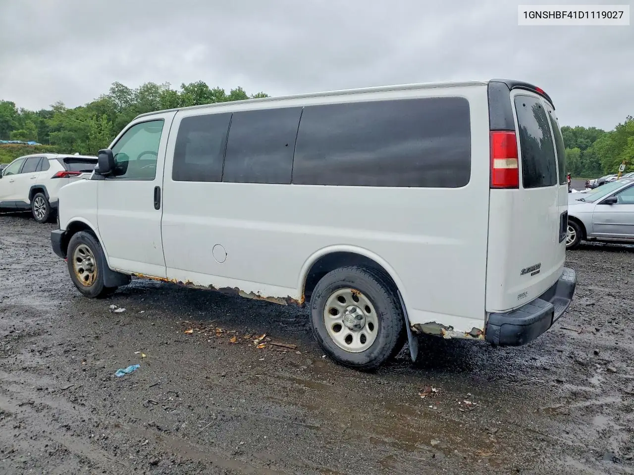 2013 Chevrolet Express G1500 Ls VIN: 1GNSHBF41D1119027 Lot: 59975906