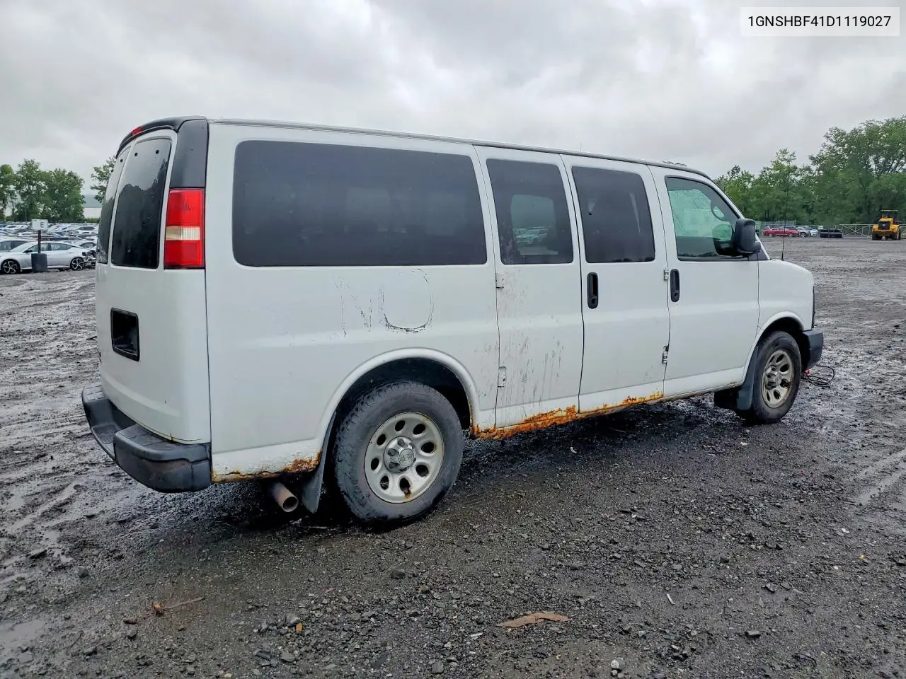 2013 Chevrolet Express G1500 Ls VIN: 1GNSHBF41D1119027 Lot: 59975906