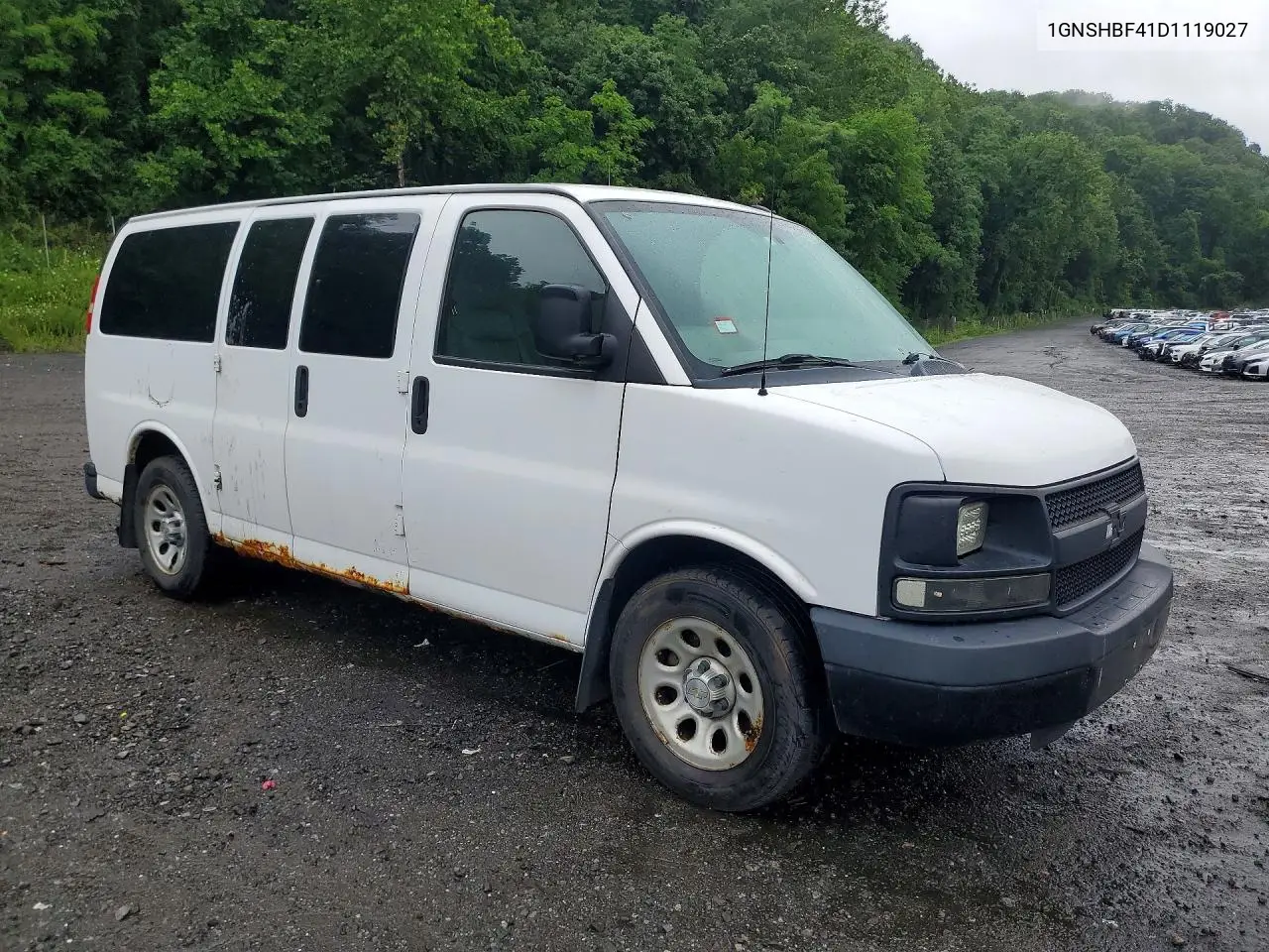 2013 Chevrolet Express G1500 Ls VIN: 1GNSHBF41D1119027 Lot: 59975906