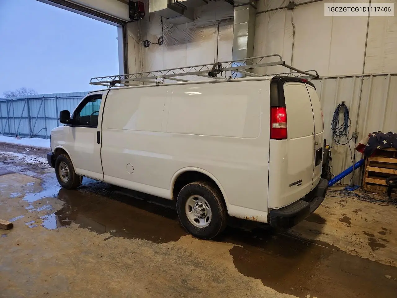 2013 Chevrolet Express G3500 Delivery Van VIN: 1GCZGTCG1D1117406 Lot: 62356826