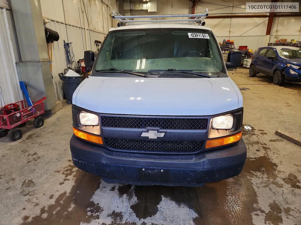2013 Chevrolet Express G3500 Delivery Van VIN: 1GCZGTCG1D1117406 Lot: 62356826