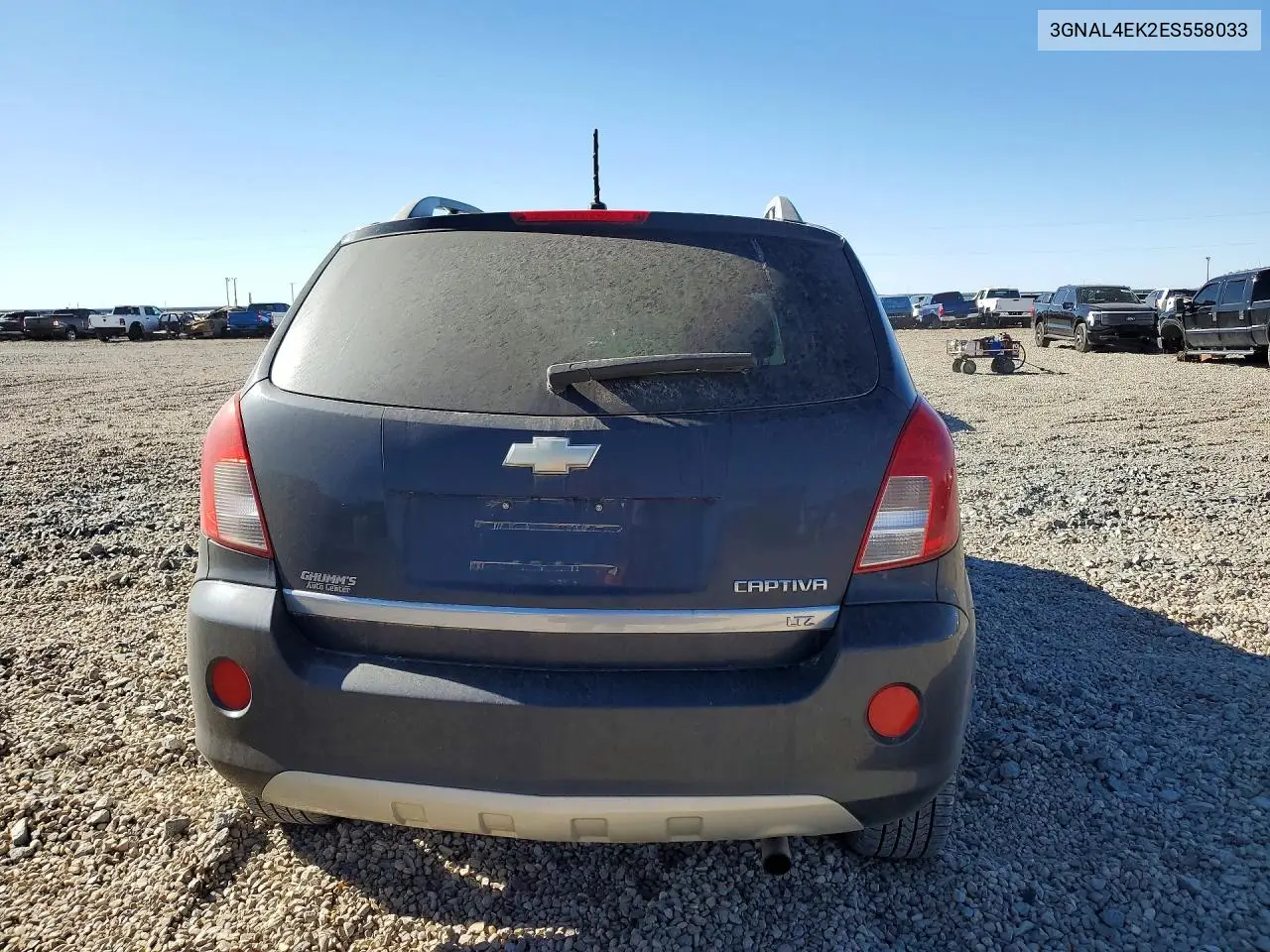 2014 Chevrolet Captiva Ltz VIN: 3GNAL4EK2ES558033 Lot: 47727326