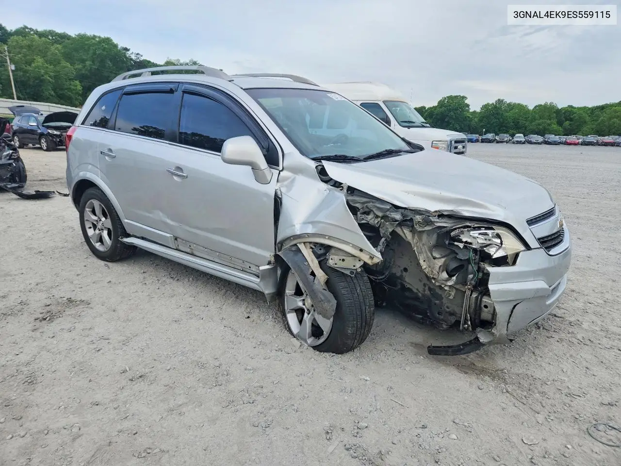 2014 Chevrolet Captiva Ltz VIN: 3GNAL4EK9ES559115 Lot: 52472466