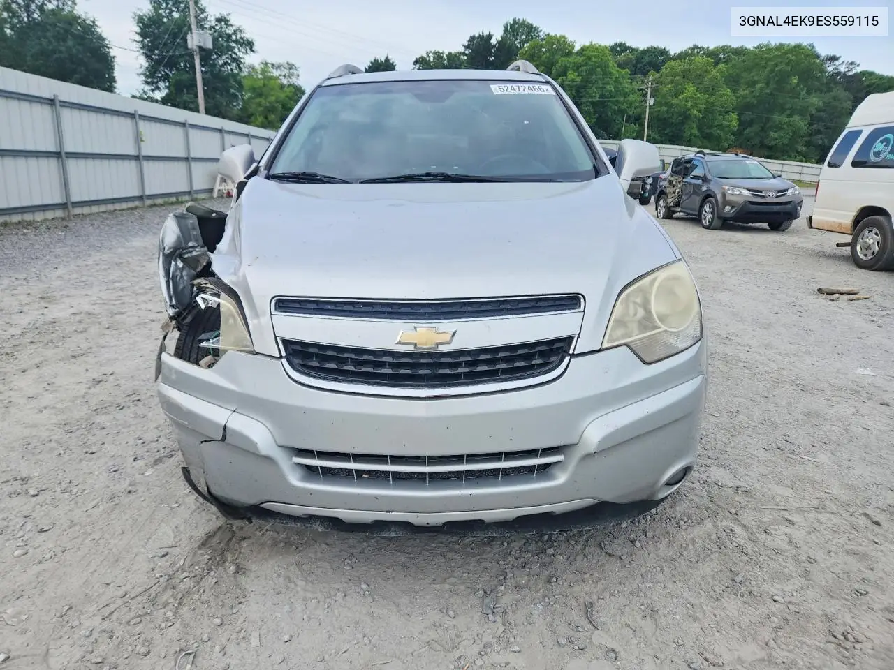 2014 Chevrolet Captiva Ltz VIN: 3GNAL4EK9ES559115 Lot: 52472466