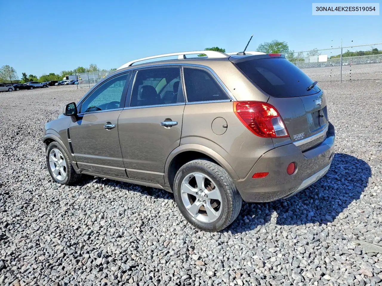 2014 Chevrolet Captiva Ltz VIN: 3GNAL4EK2ES519054 Lot: 53422286