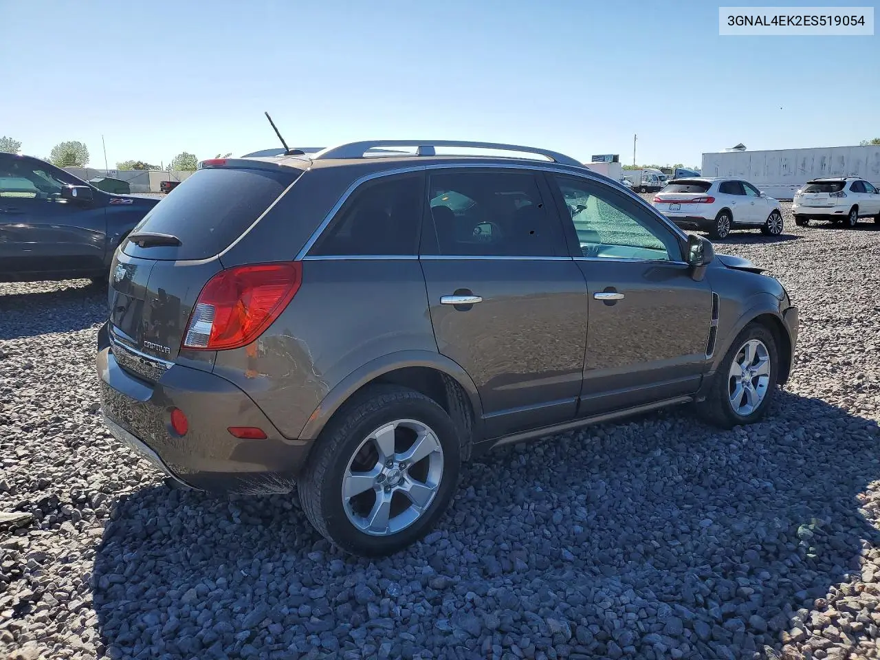 2014 Chevrolet Captiva Ltz VIN: 3GNAL4EK2ES519054 Lot: 53422286