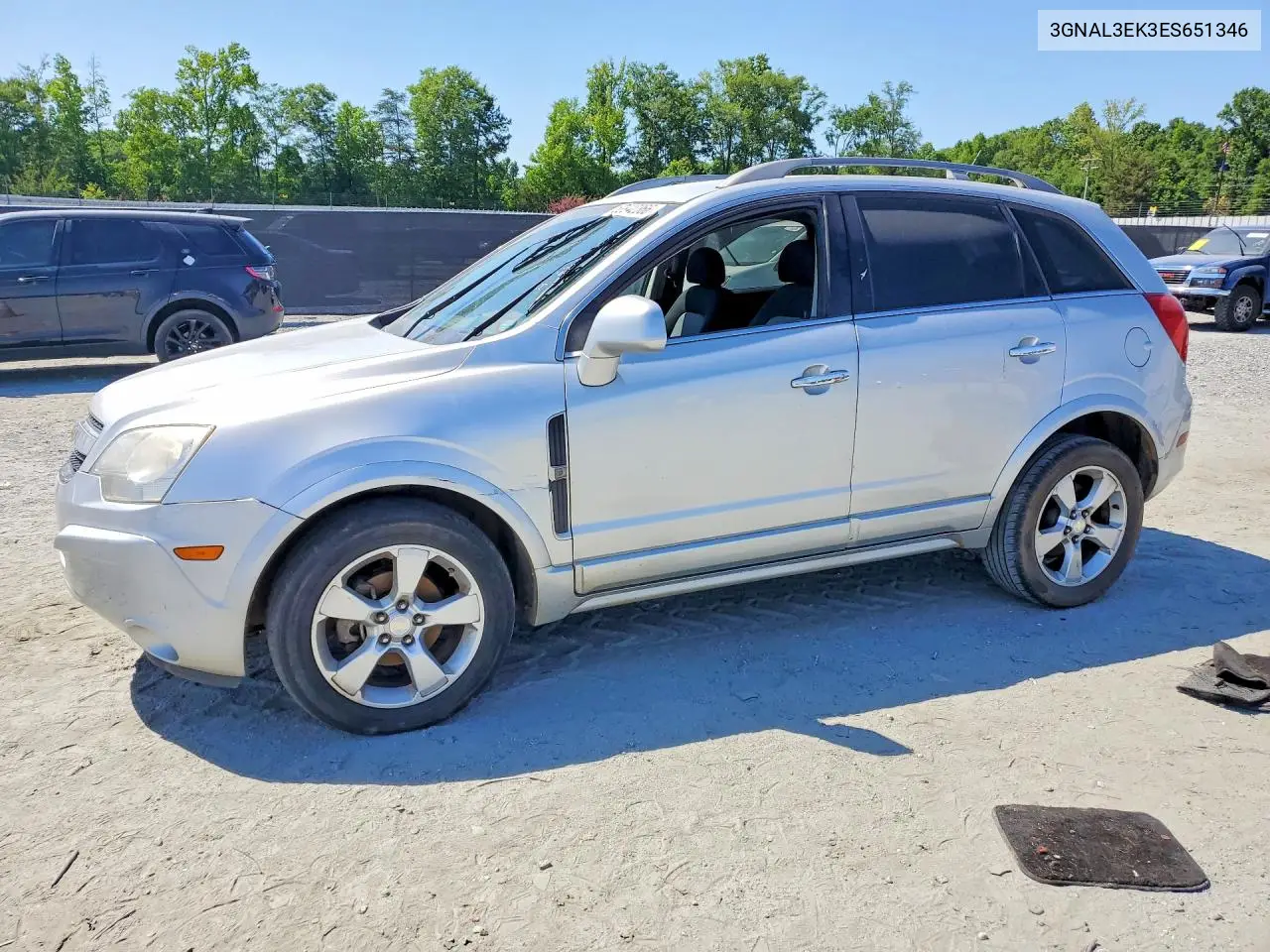 2014 Chevrolet Captiva Lt VIN: 3GNAL3EK3ES651346 Lot: 53942366