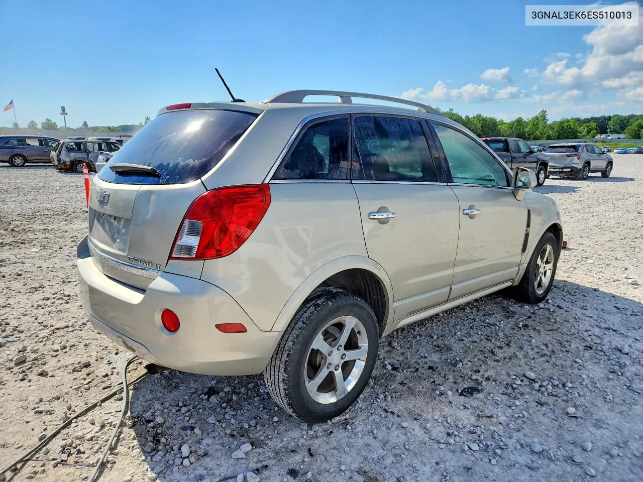 2014 Chevrolet Captiva Lt VIN: 3GNAL3EK6ES510013 Lot: 53969896