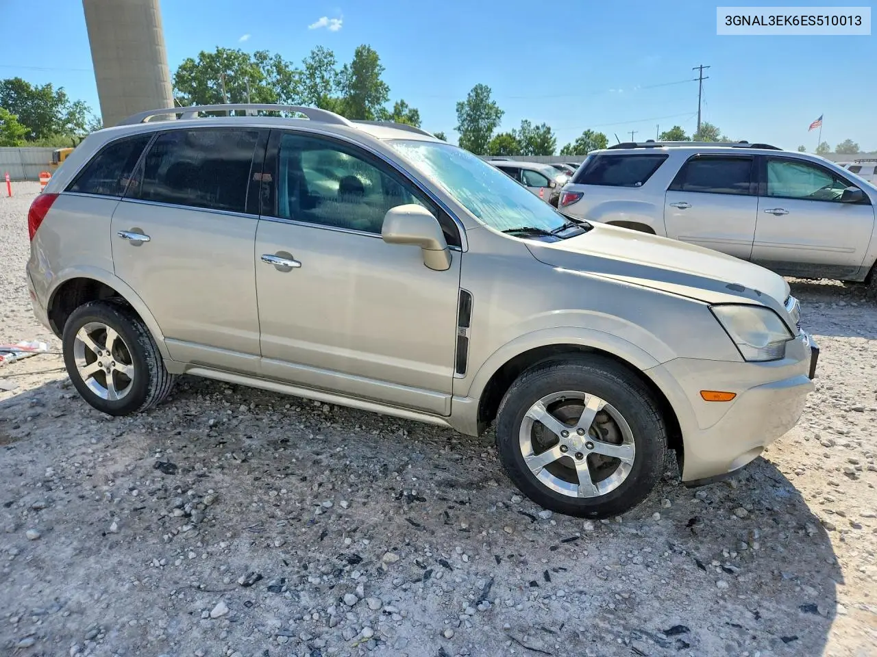 2014 Chevrolet Captiva Lt VIN: 3GNAL3EK6ES510013 Lot: 53969896