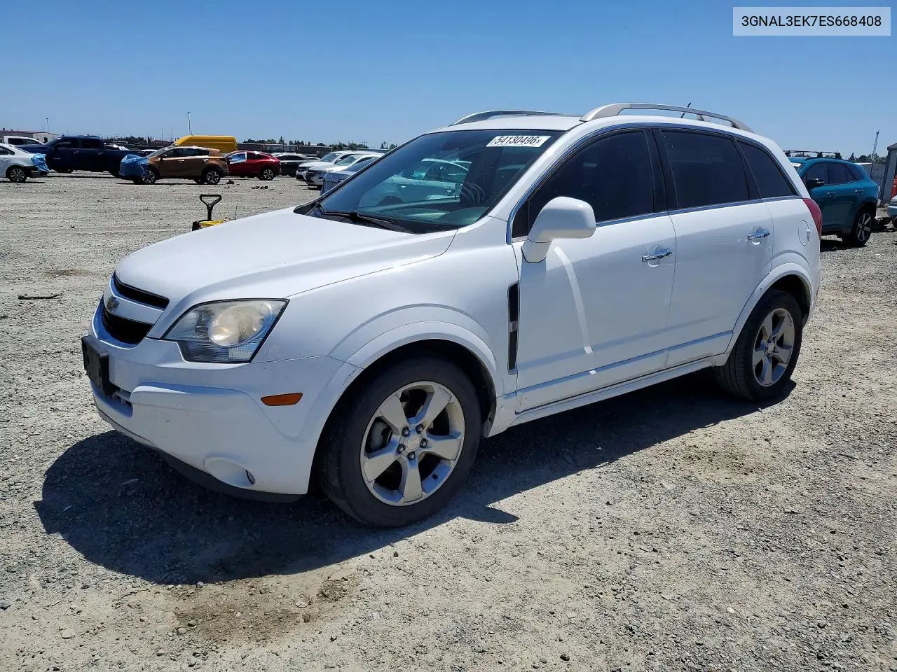 2014 Chevrolet Captiva Lt VIN: 3GNAL3EK7ES668408 Lot: 54130496
