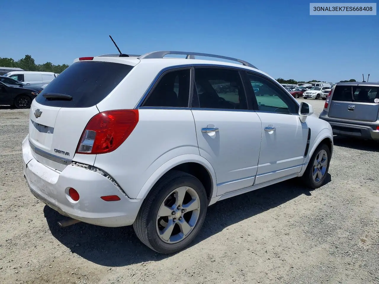 2014 Chevrolet Captiva Lt VIN: 3GNAL3EK7ES668408 Lot: 54130496